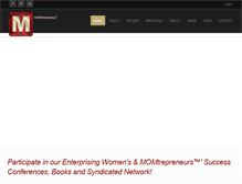 Tablet Screenshot of momtrepreneurs.com
